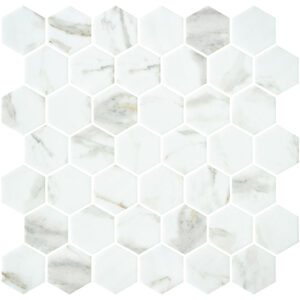 Mosaico Hexagonal Hex XL Athena Matte
